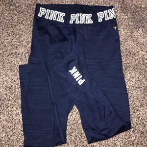 Pink thermal leggings